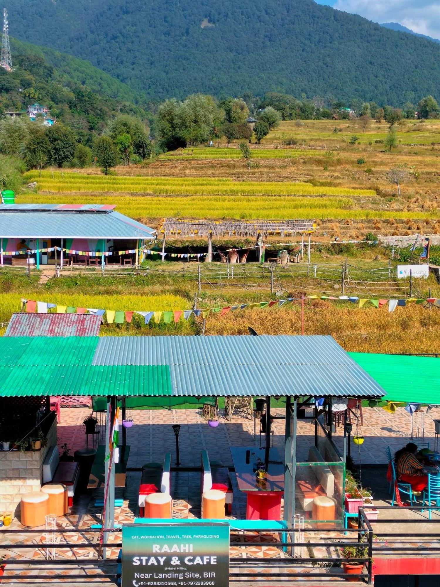 Raahi Stay, Landing Site Bir - Stay & Cafe Luaran gambar